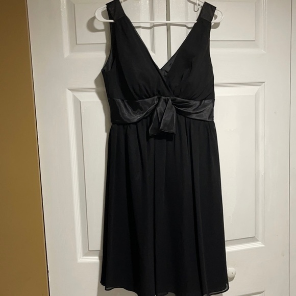 Onyx Nite Dresses & Skirts - ONYX Black Chiffon Dress Size 6 Medium NWOT